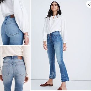 MADEWELL Cali Demi-Boot Jeans in Bess Wash